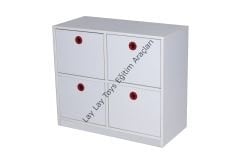 Çocuk Dolabı 4 Çekmeceli