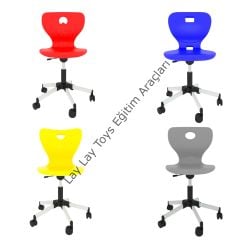 Monoblok Döner Yetişkin Sandalyesi