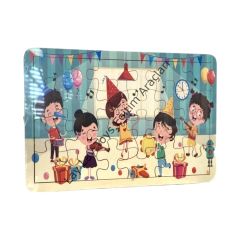 Ahşap Şarkı Söylüyoruz Puzzle 24 Parça