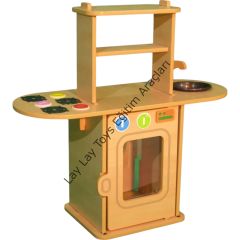 Çocuk Mutfak Köşesi (Kayın)