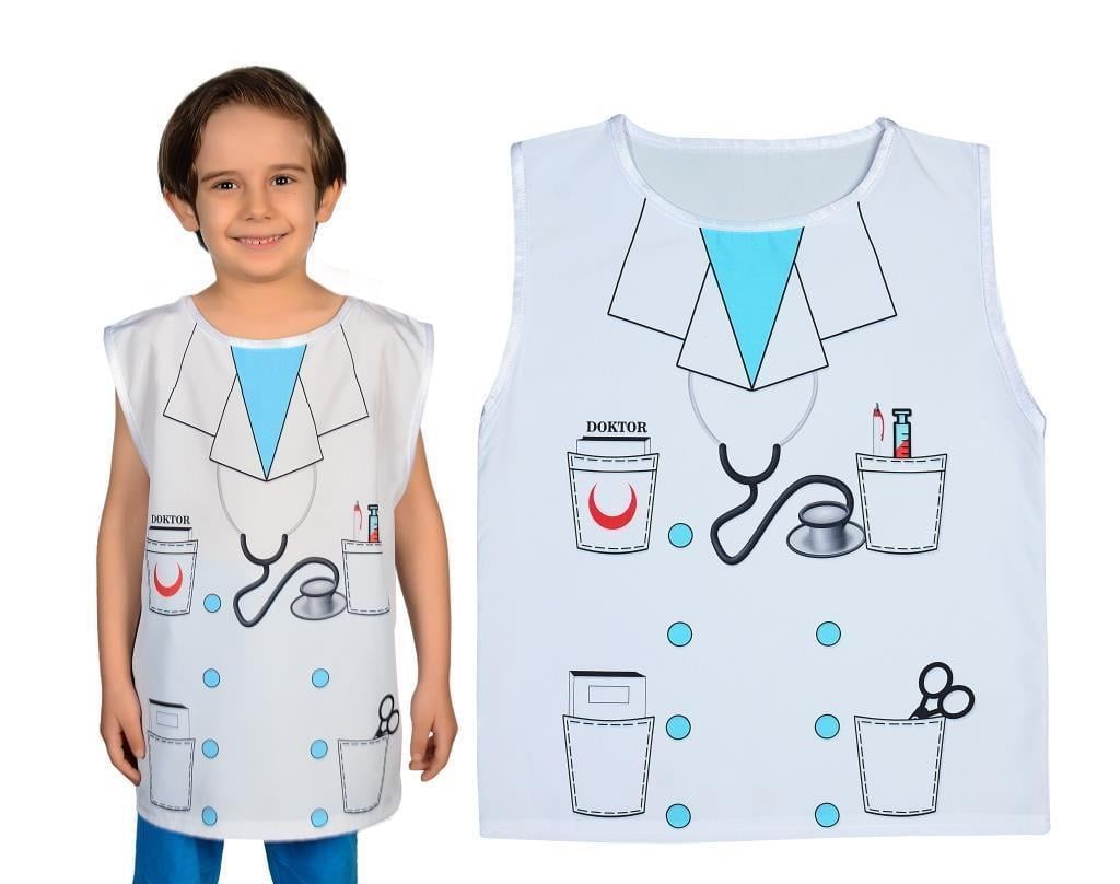 Doktor Kostümü (Baskılı)