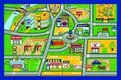 Anaokulu ve kreş halısı (Trafik Halısı 100x150 cm)