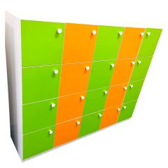 ÇOCUK DOLABI 20 KAPAKLI RENKLİ