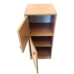 Ahşap Kayın Renkli Mini Buzdolabı (90x60x40 cm)