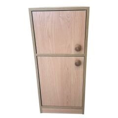 Ahşap Kayın Renkli Mini Buzdolabı (70x60x40 cm)