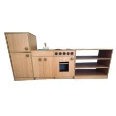 Mutfak Seti Kayın Renk (250x40x70h cm)