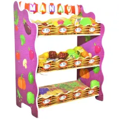 Ahşap Mini Manav Köşesi