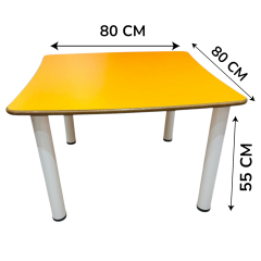 Anaokulu Çocuk Masası ( Kare )