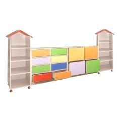 Çatılı Dolap Seti